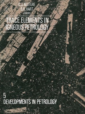 cover image of Trace Elements in Igneous Petrology